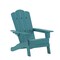 Merrick Lane Nassau Adirondack Chair with Cup Holder, Weather Resistant HDPE Adirondack Chair